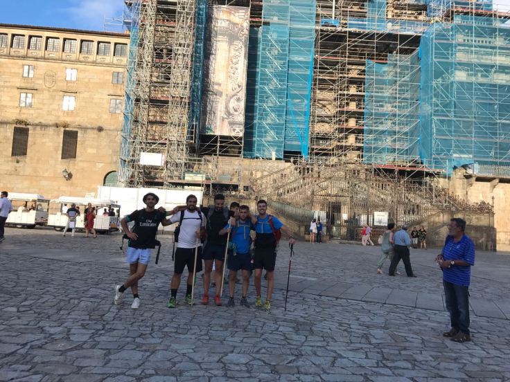 Santiago de Compostela - etapas